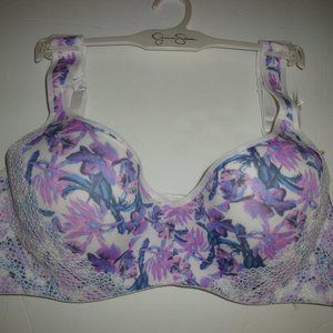 Jessica Simpson Full Figure Bra Lace PurpLE 40D